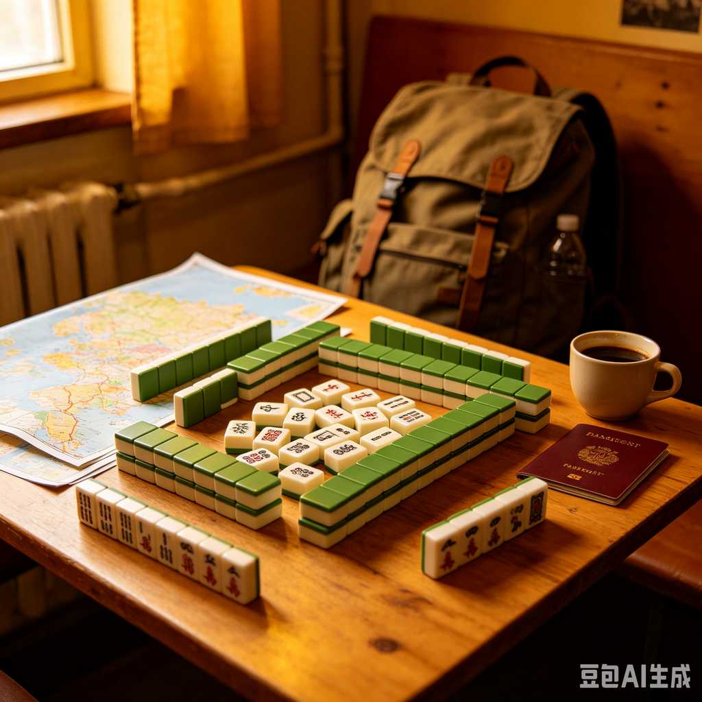 real wood mahjong set