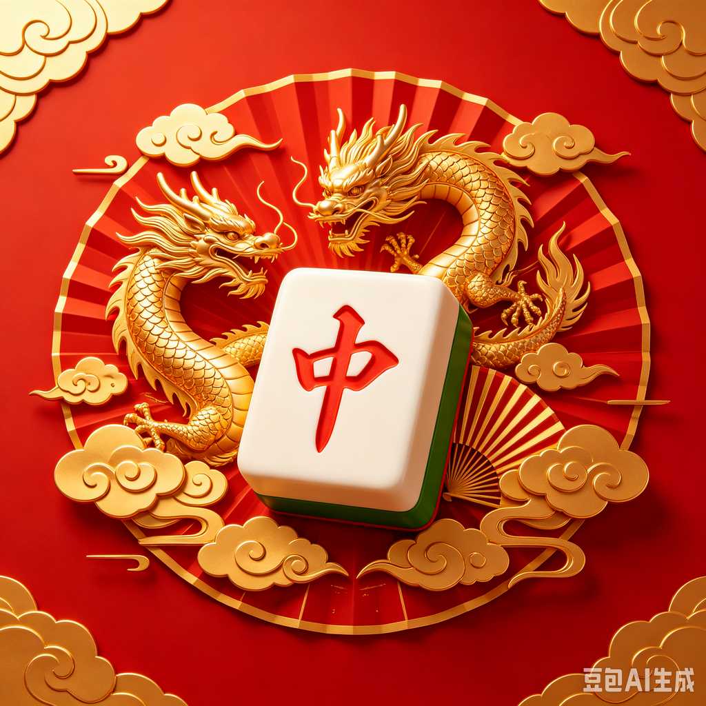 embossed mahjong set design
